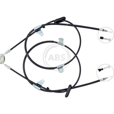 A.B.S. Handbremsseil Seilzug Festellbremse K19896