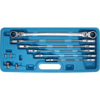 BGS Doppel-Ratschen-Gelenkschlüssel-Satz SW 8 - 19 mm 10-tlg 1541 BGS Doppel-Ratschen-Gelenkschlüssel-Satz SW 8 - 19 mm 10-tlg 1541