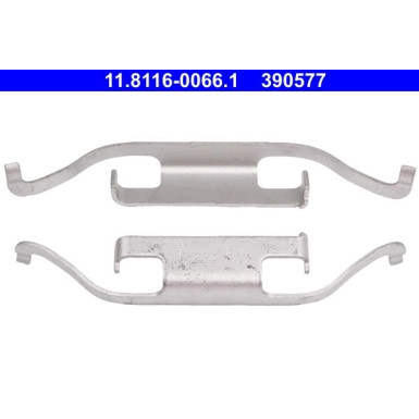 Feder, Bremssattel 11.8116-0066.1