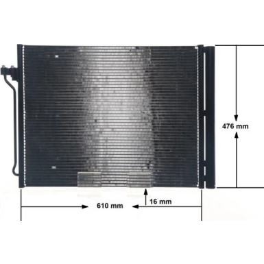 Kondensator, Klimaanlage AC 463 000S Kondensator, Klimaanlage AC 463 000S