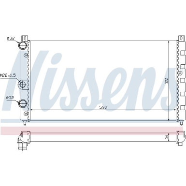 Wasserkühler PKW 64065 Wasserkühler PKW 64065