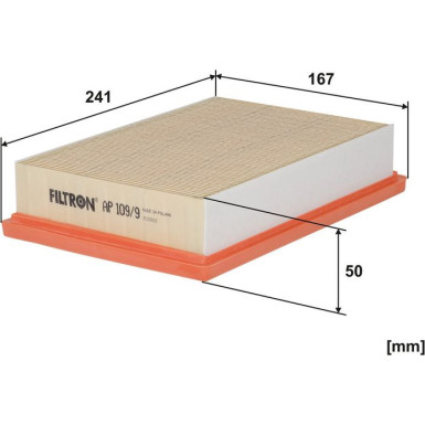 FILTRON Luftfilter AP 109/9
