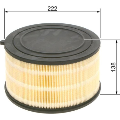 Luftfilter F 026 400 427 Luftfilter F 026 400 427