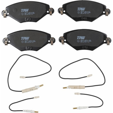 Bremsklötze VA CITROEN C5 01 COTEC GDB1448