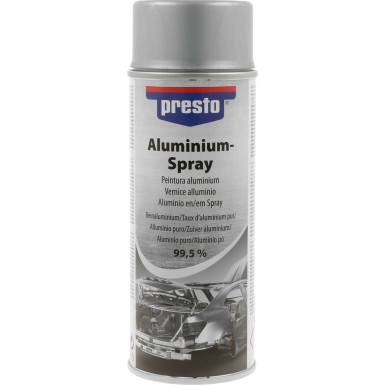 Presto Aluminium Spray 400ml 307137 Presto Aluminium Spray 400ml 307137