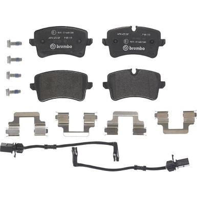 BREMBO Bremsklötze HA P 85 119