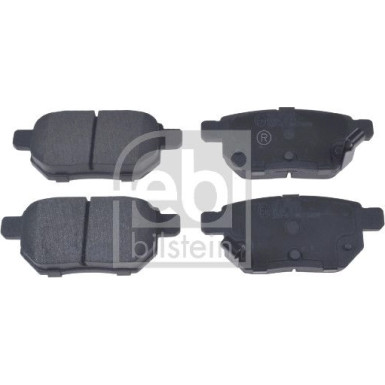 FEBI BILSTEIN Bremsbelagsatz, Scheibenbremse 116390 FEBI BILSTEIN Bremsbelagsatz, Scheibenbremse 116390