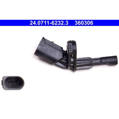 ATE ABS Sensor 24.0711-6232.3 ATE ABS Sensor 24.0711-6232.3