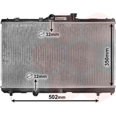 VAN WEZEL Kühler, Motorkühlung 53002147 VAN WEZEL Kühler, Motorkühlung 53002147