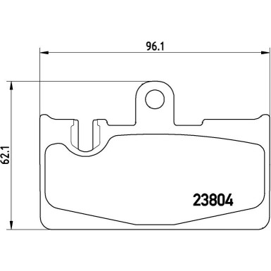 BREMBO Bremsklötze HA P 83 059 BREMBO Bremsklötze HA P 83 059