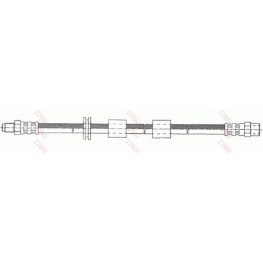 Bremsschlauch VA BMW E31,E32,E34 86 PHB101