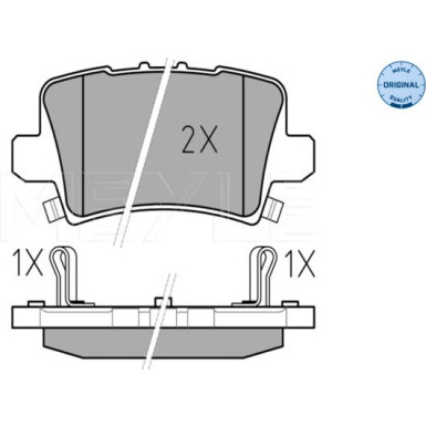 Bremsbelagsatz Honda T. Civic 06- Mit Sensor 025 240 8615/W Bremsbelagsatz Honda T. Civic 06- Mit Sensor 025 240 8615/W