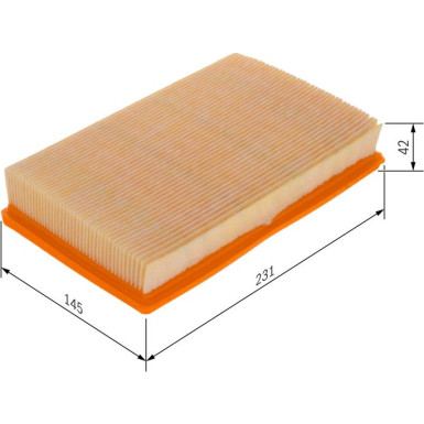 Luftfilter F 026 400 037 Luftfilter F 026 400 037