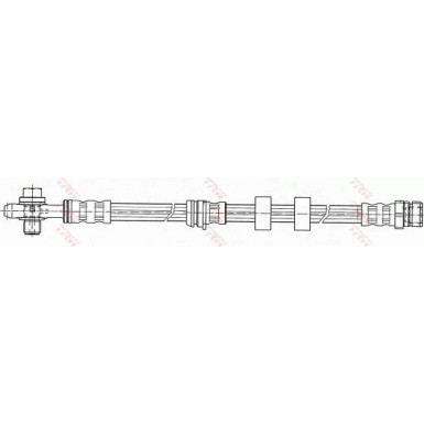 Bremsschlauch VA li/re SEAT,SKODA,VW Polo 01 PHD503