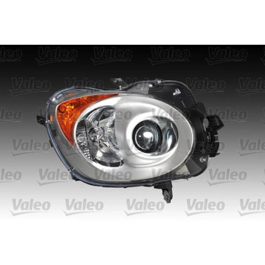 Scheinwerfer R H7/H7 +MOT CHROM/GELB VALEO PQ ALFA MITO 9,08-11,13 43793