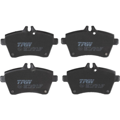 Bremsklötze VA MERCEDES W169 04 COTEC GDB1629 Bremsklötze VA MERCEDES W169 04 COTEC GDB1629