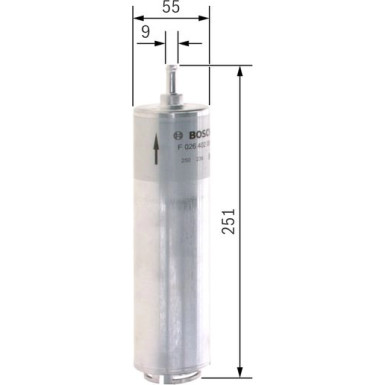 Kraftstofffilter F 026 402 085