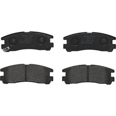 BREMBO Bremsklötze HA P 54 012 BREMBO Bremsklötze HA P 54 012