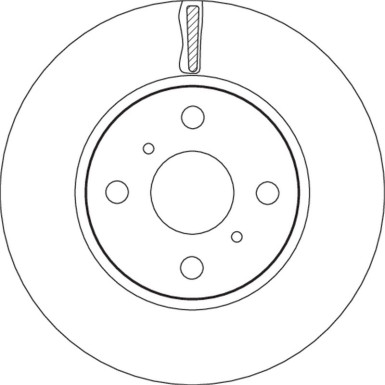 82 481 111 Bremsscheibe VA DF4806 82 481 111 Bremsscheibe VA DF4806