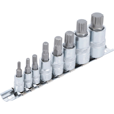 BGS Bit-Einsatz-Satz Innenvielzahn (für XZN) M4 - M16 8-tlg 5105 BGS Bit-Einsatz-Satz Innenvielzahn (für XZN) M4 - M16 8-tlg 5105
