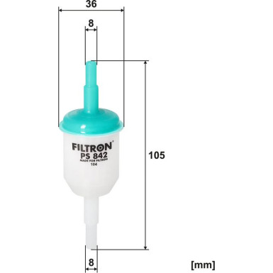 FILTRON Kraftstofffilter PS 842