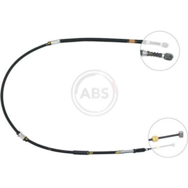A.B.S. Handbremsseil Seilzug Festellbremse K16688 A.B.S. Handbremsseil Seilzug Festellbremse K16688