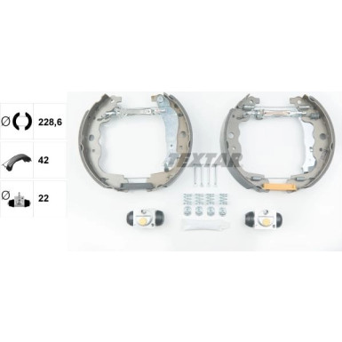 Satz Bremsbacken Renault T. Kangoo 2005-, Dacia Logan 2007 Shoe Kit Pro 84069300 Satz Bremsbacken Renault T. Kangoo 2005-, Dacia Logan 2007 Shoe Kit Pro 84069300
