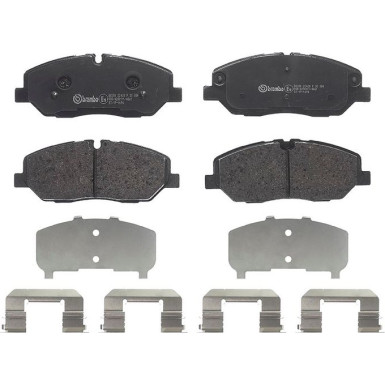 BREMBO Bremsklötze VA P 30 084 BREMBO Bremsklötze VA P 30 084