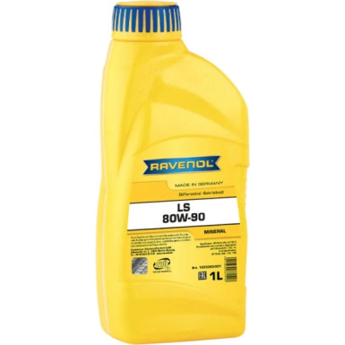 Ravenol 80W-90 Gl-5 Ls / Mil-L-2105 D / ZF Te-Ml 05C 12C 16E 1L 1223303-001-01-999