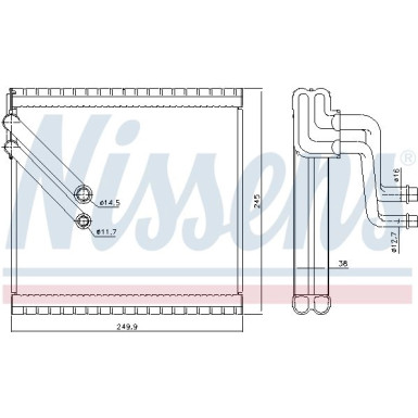 Verdampfer PKW 92409 Verdampfer PKW 92409