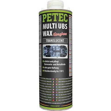 Petec Multi Ubs -Wax Translucent 1000ml 73410 Petec Multi Ubs -Wax Translucent 1000ml 73410