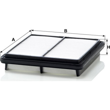 Mann & Hummel Luftfilter PKW DAEWOO C 2229