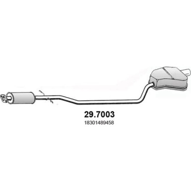 Endschalldämpfer 29.7003