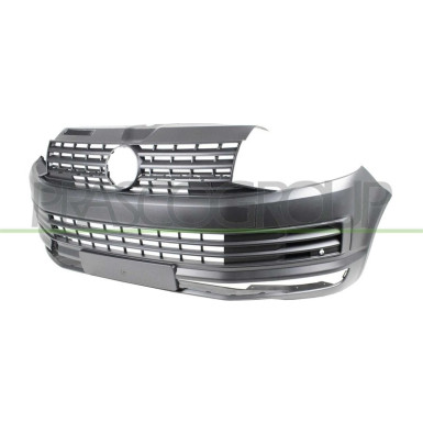 Stoßstange Vorne +PDC (2xSENS) SCHWARZ PQ VW TRANSPORTER T6 4,15-7,19 PremiumCertified 2274052