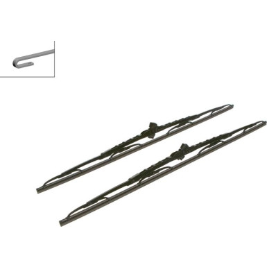650 BOSCH Wischerblatt 3397118320 650 BOSCH Wischerblatt 3397118320