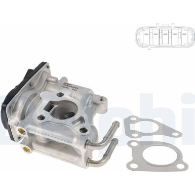 DELPHI AGR-Ventil EG10607-12B1 DELPHI AGR-Ventil EG10607-12B1