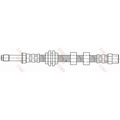 Bremsschlauch VA li/re SEAT,VW Polo 95 PHB345