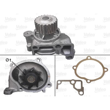 VALEO Wasserpumpe 506880 VALEO Wasserpumpe 506880