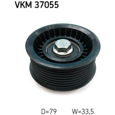 Spannrolle Nebentrieb JAGUAR, LAND ROVER VKM 37055