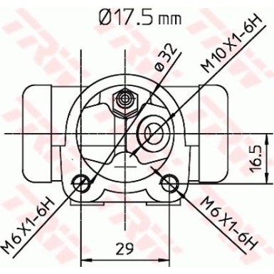 Radbremszylinder BWC248