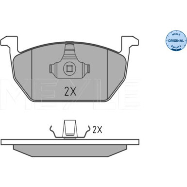 Bremsbelagsatz Vw P. Golf Vii/Leon 13-/Octavia 14 252203517 Bremsbelagsatz Vw P. Golf Vii/Leon 13-/Octavia 14 252203517