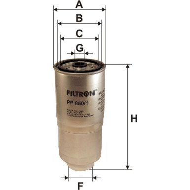 FILTRON Kraftstofffilter PP850/1