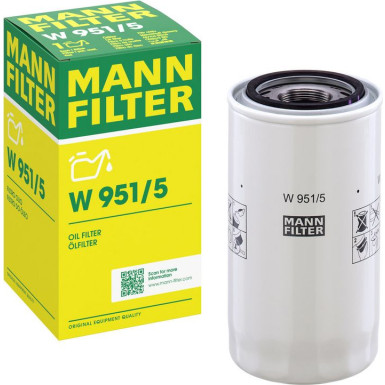 Mann & Hummel Ölfilter LKW W 951/5 Mann & Hummel Ölfilter LKW W 951/5