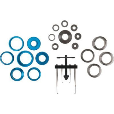 KS TOOLS Werkzeugsatz zur Montage von Wellendichtringen und Simmeringen, 24-teilig 700.1280 KS TOOLS Werkzeugsatz zur Montage von Wellendichtringen und Simmeringen, 24-teilig 700.1280