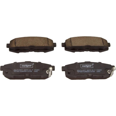 Bremsbelagsatz Mazda T.Mpv 02 19-2977 Bremsbelagsatz Mazda T.Mpv 02 19-2977