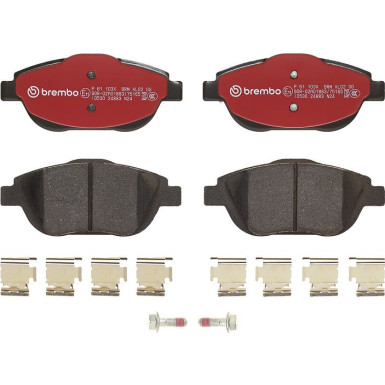 BREMBO Bremsklötze Xtra VA P 61 103X