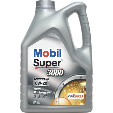 MOTORÖL MOBIL SUPER 3000 FORMULA OV 0W-20 0W20 FORM OV 5L