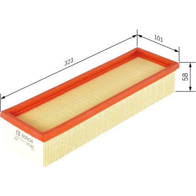 Luftfilter 1457433260 Luftfilter 1457433260