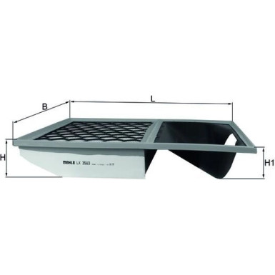 MAHLE Luftfilter LX 3583