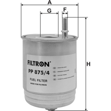 FILTRON Kraftstofffilter PP 875/4